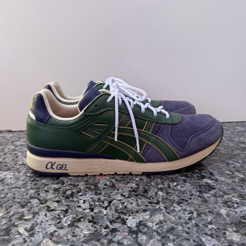 Asics GT-II Men's Size 12 Purple Matte/Hunter Green Running Shoes 1201A527